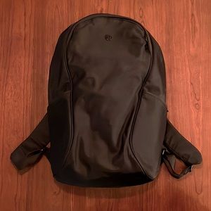 Lululemon backpack with laptop space. Black.